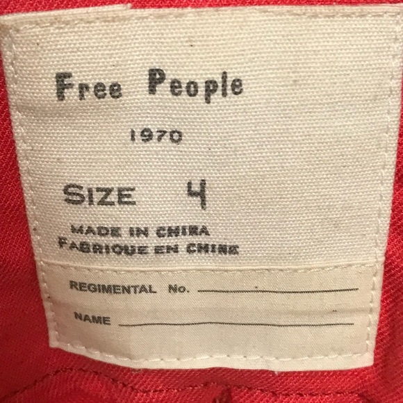 Free People Cropped Linen Jacket - Moto Style - Picture 3 of 6